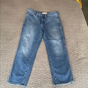Madewell Stovepipe Denim Jeans 27